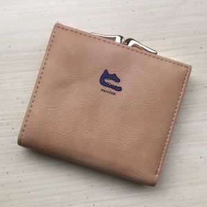 NWOT Faux Leather Monster Wallet